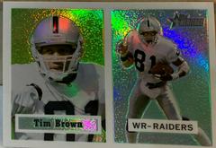 Tim Brown [Retrofractor] #78 Football Cards 2002 Topps Heritage Prices