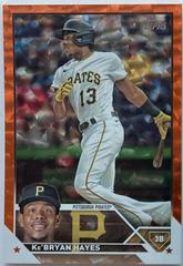Ke'Bryan Hayes [Orange Foil] #314 Baseball Cards 2023 Topps Prices