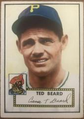 Ted Beard [Gray Back] Baseball Cards 1952 Topps Prices