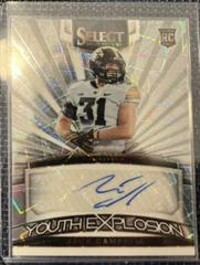 Jack Campbell [White Lazer] #YS-JCA Football Cards 2023 Panini Select Draft Picks Youth Explosion Signatures Prices