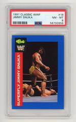 Superfly Jimmy Snuka #18 Wrestling Cards 1991 Classic WWF Prices