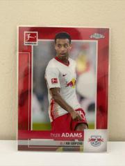 Tyler Adams [Red Refractor] Soccer Cards 2020 Topps Chrome Bundesliga Prices