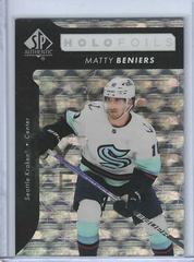 Matty Beniers Hockey Cards 2022 SP Authentic Holofoils Prices