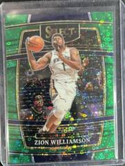 Zion Williamson [Green Disco Prizm] #96 Basketball Cards 2021 Panini Select Prices