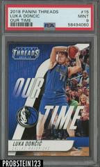 Luka Doncic #15 Basketball Cards 2018 Panini Threads Our Time Prices
