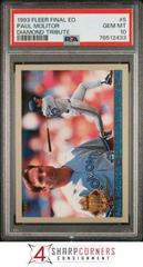 Paul molitor #5 Baseball Cards 1993 Fleer Final Edition Diamond Tribute Prices