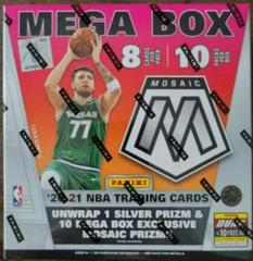 Mega Box Basketball Cards 2021 Panini Mosaic Prices