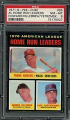 AL Home Run Leaders [Howard, Killebrew, Ystrzmsk] #65 Baseball Cards 1971 O Pee Chee Prices