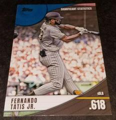 Fernando Tatis Jr. [Blue] #SS-10 Baseball Cards 2022 Topps Significant Statistics Prices