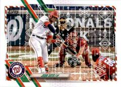 Juan Soto #HW100 Baseball Cards 2021 Topps Holiday Mega Box Prices