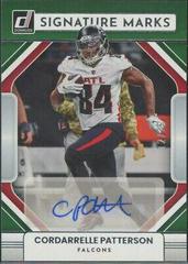Cordarrelle Patterson [Green] #SM-CP Football Cards 2022 Panini Donruss Signature Marks Prices