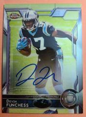 Devin Funchess [Standing Autograph Refractor] #107 Football Cards 2015 Topps Chrome Prices
