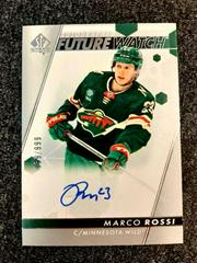 Marco Rossi [Autograph] Hockey Cards 2022 SP Authentic Prices