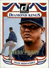 Felix Hernandez Baseball Cards 2014 Donruss Prices