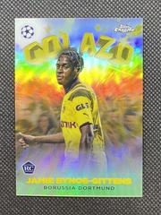 Jamie Bynoe Gittens Soccer Cards 2022 Topps Chrome UEFA Club Competitions Golazo Prices