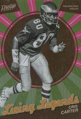 Cris Carter [Pink] #LL-11 Football Cards 2023 Panini Prestige Living Legends Prices