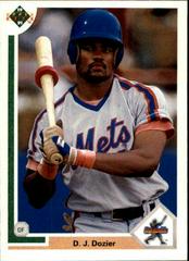 D. J. Dozier Baseball Cards 1991 Upper Deck Prices
