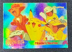 Pikachu's Vacation [Rainbow Foil] Pokemon 1999 Topps Movie Prices