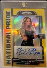 Trish Stratus [Gold] Wrestling Cards 2022 Panini Chronicles WWE National Pride Signatures Prices