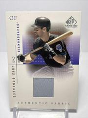 Luis Gonzalez #LG Baseball Cards 2001 SP Game Used Authentic Fabric Prices