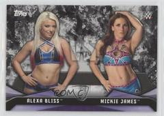 Alexa Bliss, Mickie James #RV-11 Wrestling Cards 2017 Topps WWE Women's Division Rivalries Prices