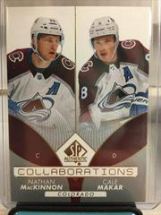 Nathan MacKinnon, Cale Makar #C-10 Hockey Cards 2022 SP Authentic Collaborations Prices