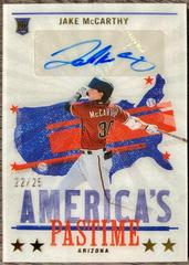 Jake McCarthy [Gold] #AP-JM Baseball Cards 2022 Panini Chronicles America's Pastime Autographs Prices