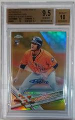 Yulieski Gurriel [Autograph Gold Refractor] Baseball Cards 2017 Topps Chrome Update Prices