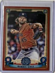 Gerrit Cole [Red] #109 Baseball Cards 2019 Topps Gypsy Queen Prices