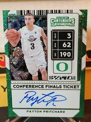 Payton Pritchard [Conference Finals Autograph] #77 Basketball Cards 2020 Panini Contenders Draft Picks Prices