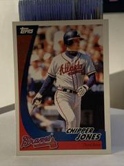 Chipper Jones Baseball Cards 2002 Topps Post Cereal Prices