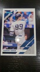 Aaron Judge [Front of Jersey Holo Back] #121 Baseball Cards 2019 Panini Donruss Prices