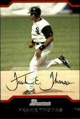 Frank Thomas Baseball Cards 2004 Bowman Prices