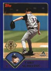 Curt Schilling [Home Team Advantage] #11 Baseball Cards 2003 Topps Prices