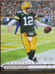 Aaron Rodgers [Gold] #PH-23 Football Cards 2022 Panini Chronicles Photogenic Prices