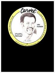Lou Hudson Basketball Cards 1975 Carvel Discs Prices