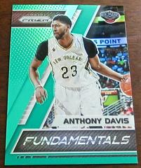 Anthony Davis [Green Prizm] Basketball Cards 2017 Panini Prizm Fundamentals Prices