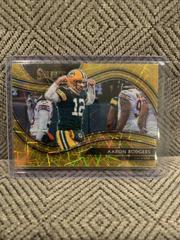 Aaron Rodgers [Gold Prizm] Football Cards 2020 Panini Select Snapshots Prices