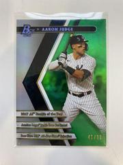 Aaron Judge [Green] #PPF-6 Baseball Cards 2022 Bowman Platinum Portfolios Prices