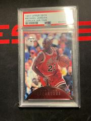 Michael Jordan #AT6 Basketball Cards 1997 Upper Deck Jordan Air Time Prices