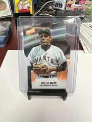 Willie Mays [Orange] Baseball Cards 2022 Stadium Club Triumvirates Prices