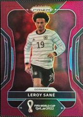 Leroy Sane [Maroon] #113 Soccer Cards 2022 Panini Prizm World Cup Prices