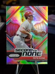 Pete Rose [Silver] Baseball Cards 2023 Panini Prizm Second to None Prices