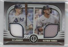 Gleyber Torres, DJ LeMahieu Baseball Cards 2022 Topps Tribute Dual Relics 2 Prices