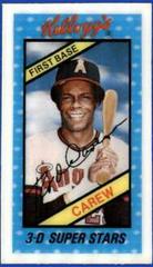 Rod Carew #60 Baseball Cards 1980 Kellogg's Prices