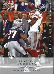 Plaxico Burress Football Cards 2008 Upper Deck First Edition Prices