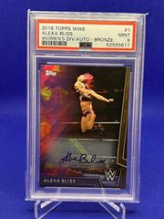 Alexa Bliss [Bronze Autograph] Wrestling Cards 2018 Topps WWE Women's Division Prices