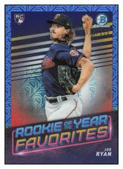 Joe Ryan [Blue Refractor Mega Box Mojo] #ROYF-13 Baseball Cards 2022 Bowman Rookie of the Year Favorites Prices