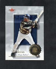 Tony Gwynn #79 Baseball Cards 2001 Fleer Authority Prices