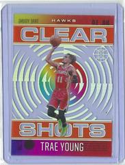 Trae Young [Orange] #10 Basketball Cards 2020 Panini Illusions Clear Shots Prices